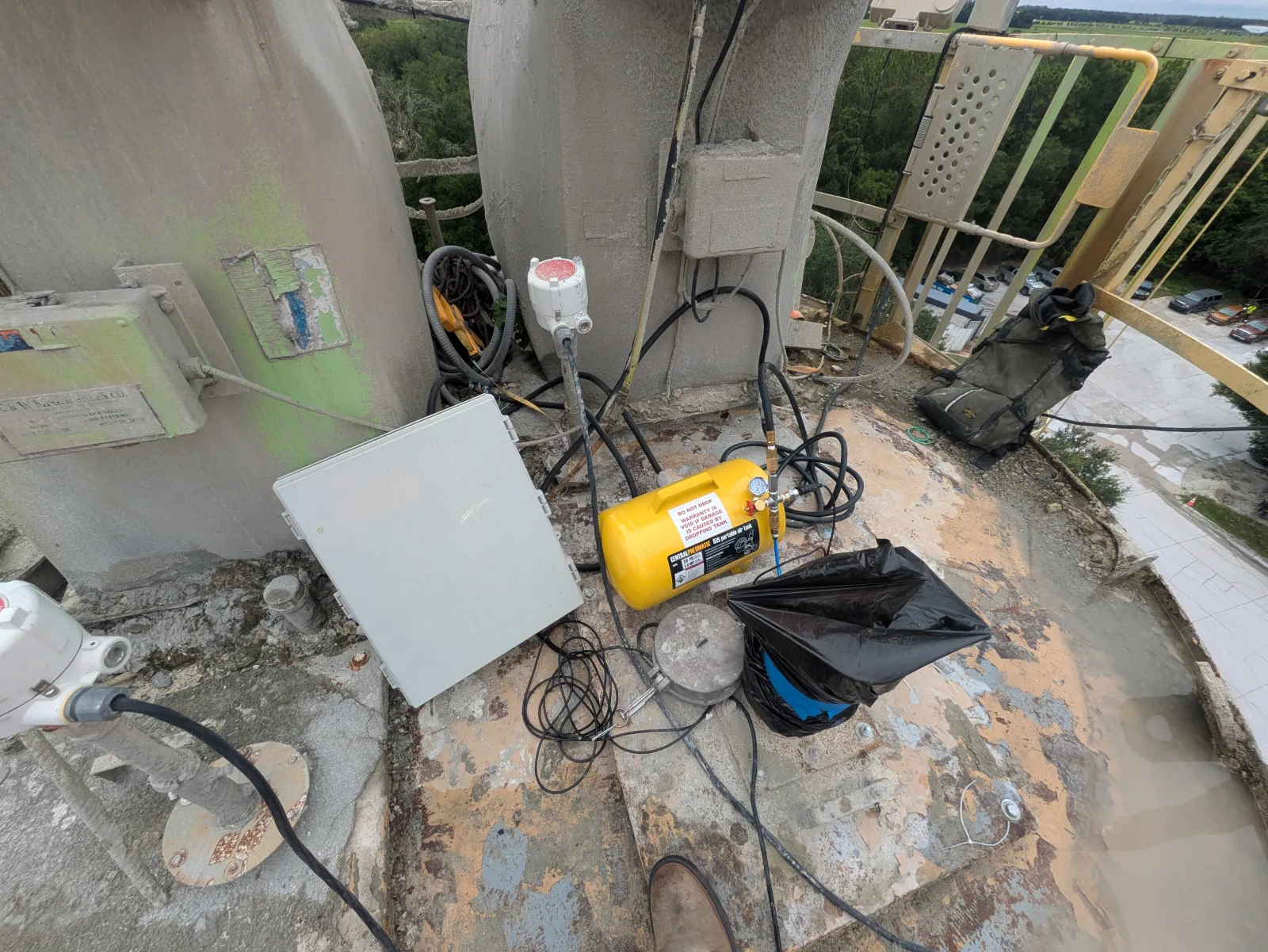 Prototype LiDAR sensor installed on location