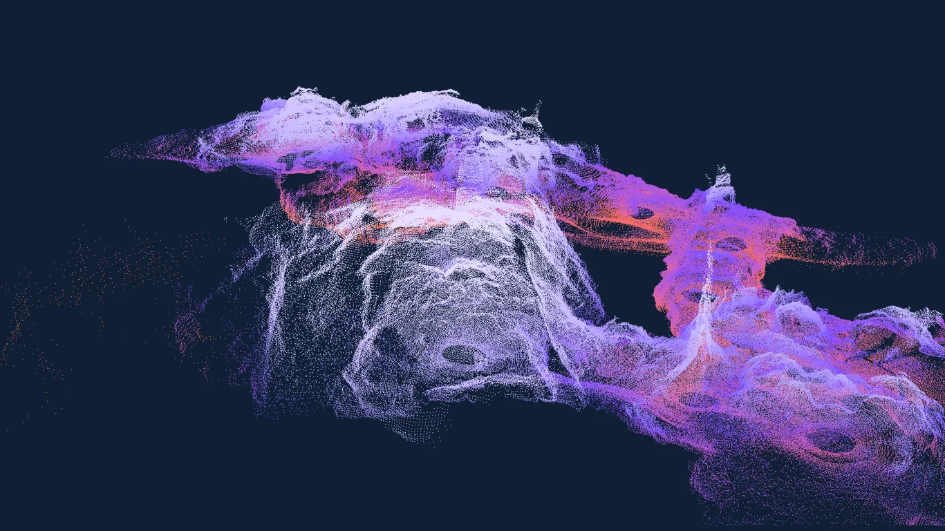 EOS2 LiDAR point cloud of the Bat Cave